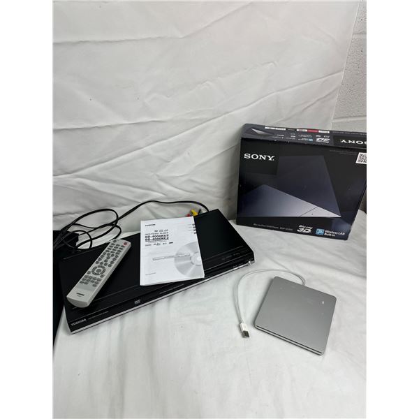 Blue-Ray and DVD players