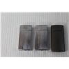 Image 3 : (3) Metal Bic Lighter Cases