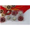 Image 2 : Assorted Christmas Items - Stockings, Candles, Ornaments