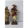 Image 2 : (2) Folk Art Paper Mache Figures