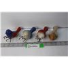 Image 1 : (4) Ceramic Birds
