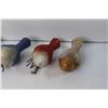 Image 2 : (4) Ceramic Birds