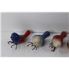 Image 3 : (4) Ceramic Birds