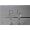 Image 3 : Pair of Mikasa Slovenia Crystal Candle Holders