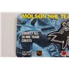 Image 2 : 1998 NHL San Jose Sharks Molson Team Embroidered Crest - Sealed