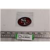 Image 1 : NFL San Francisco 49ers Embroidered Crest - 2 1/2" x 1 3/4"