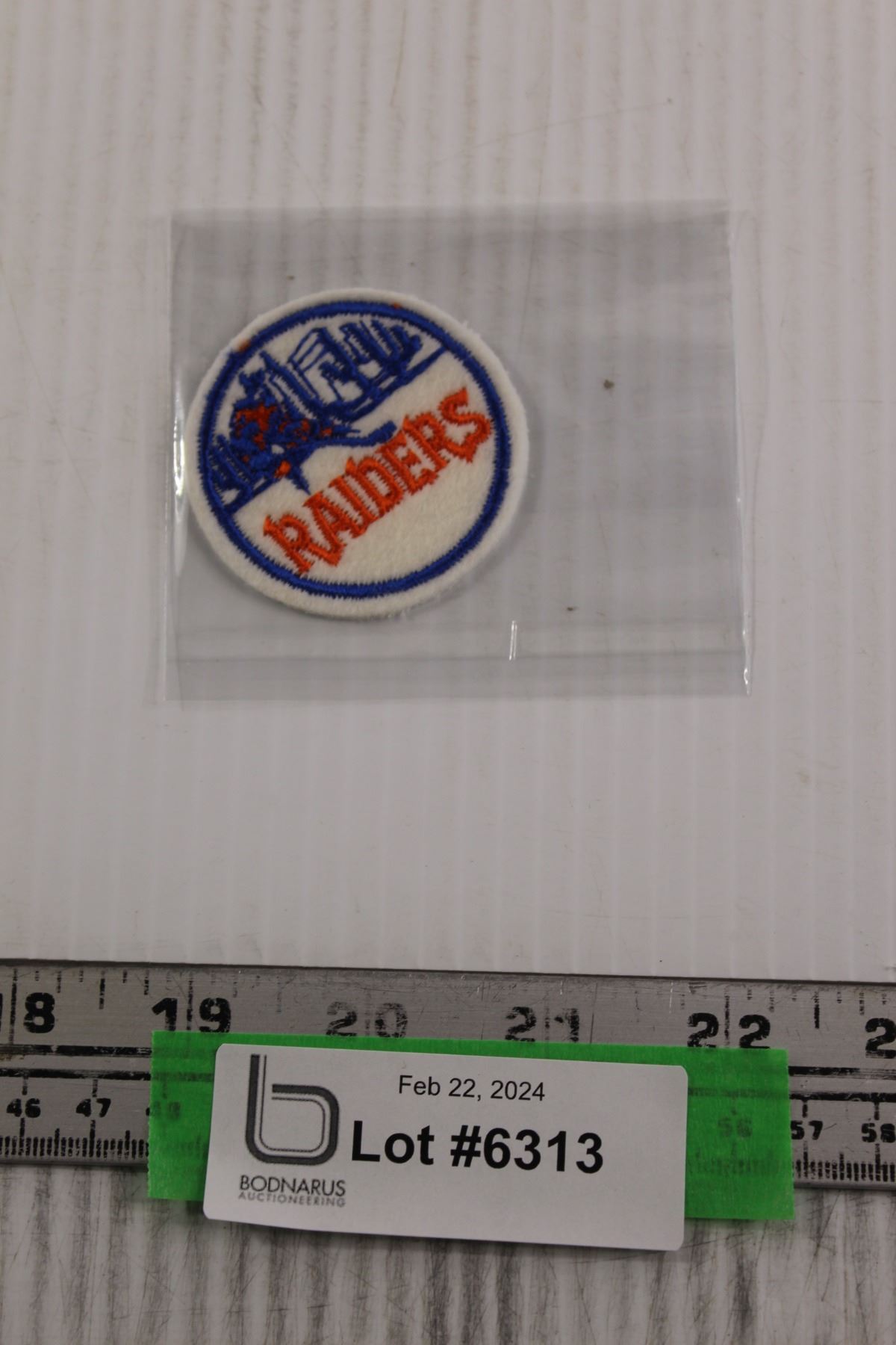 New York Raiders 1970s WHA Embroidered Crest 2 Bodnarus Auctioneering New York Raiders 1970s WHA Embroidered Crest 2 Bodnarus Auctioneering