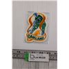Image 1 : Oakland California Golden Seals 1960s-70s Embroidered Crest - 3" x 4 1/2"