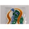 Image 2 : Oakland California Golden Seals 1960s-70s Embroidered Crest - 3" x 4 1/2"