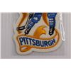 Image 3 : Pittsburgh Penguins 1960s-70s Embroidered Crest - 3" x 4 1/2"