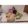 Image 1 : Fisher Price Baby Mobile, Lunch Bag (INC), Schylling Stuffed Sock Monkey & George Sherpa Lined Hoode