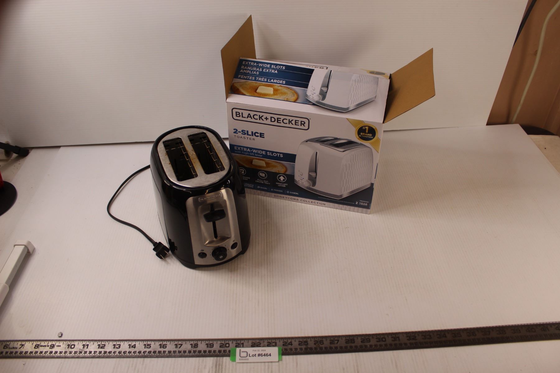 Black+ Decker Used 2 Slice Toaster in Box - Working - Bodnarus ...