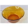 Image 2 : (2) Amber Glass Bowls
