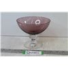Image 1 : Purple & Clear Glass Dish