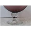 Image 2 : Purple & Clear Glass Dish