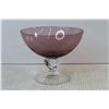 Image 4 : Purple & Clear Glass Dish