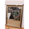 Image 1 : *Large Wooden Framed Wall Mirror - 38" x 48"