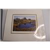 Image 3 : Framed Polar Bear Print - 12" x 9 1/2", Skipping Stones Print by Henry K. Ripplinger - 11 1/2" x 10"