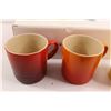 Image 2 : (6) Le Crueset Stoneware Mugs