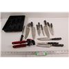 Image 1 : (11) Knives, Cutlery Holder, Can Opener