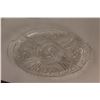 Image 5 : (4) Crystal Serving Platters or Candy Dishes