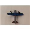 Image 6 : Vintage PEPE Toy Plane - Plastic & Tin (missing Rear Wheel)