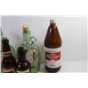 Image 5 : Vintage Wine & Beer Bottles - Plastic Shelving Pieces
