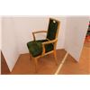 Image 6 : *Vintage Green Velvet Padded Chair