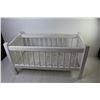 Image 5 : Vintage Wooden Doll Crib (26" x 12" x 14")