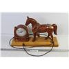 Image 1 : Vintage Spartus Horse Clock