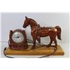 Image 5 : Vintage Spartus Horse Clock