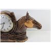 Image 3 : Vintage Double Headed Horse Clock