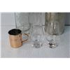 Image 2 : (2) Glasses, Stein, Ice Bucket, and Misc.