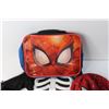 Image 5 : Kids Skeleton Costume, Spider Man Mask and Lunch Box