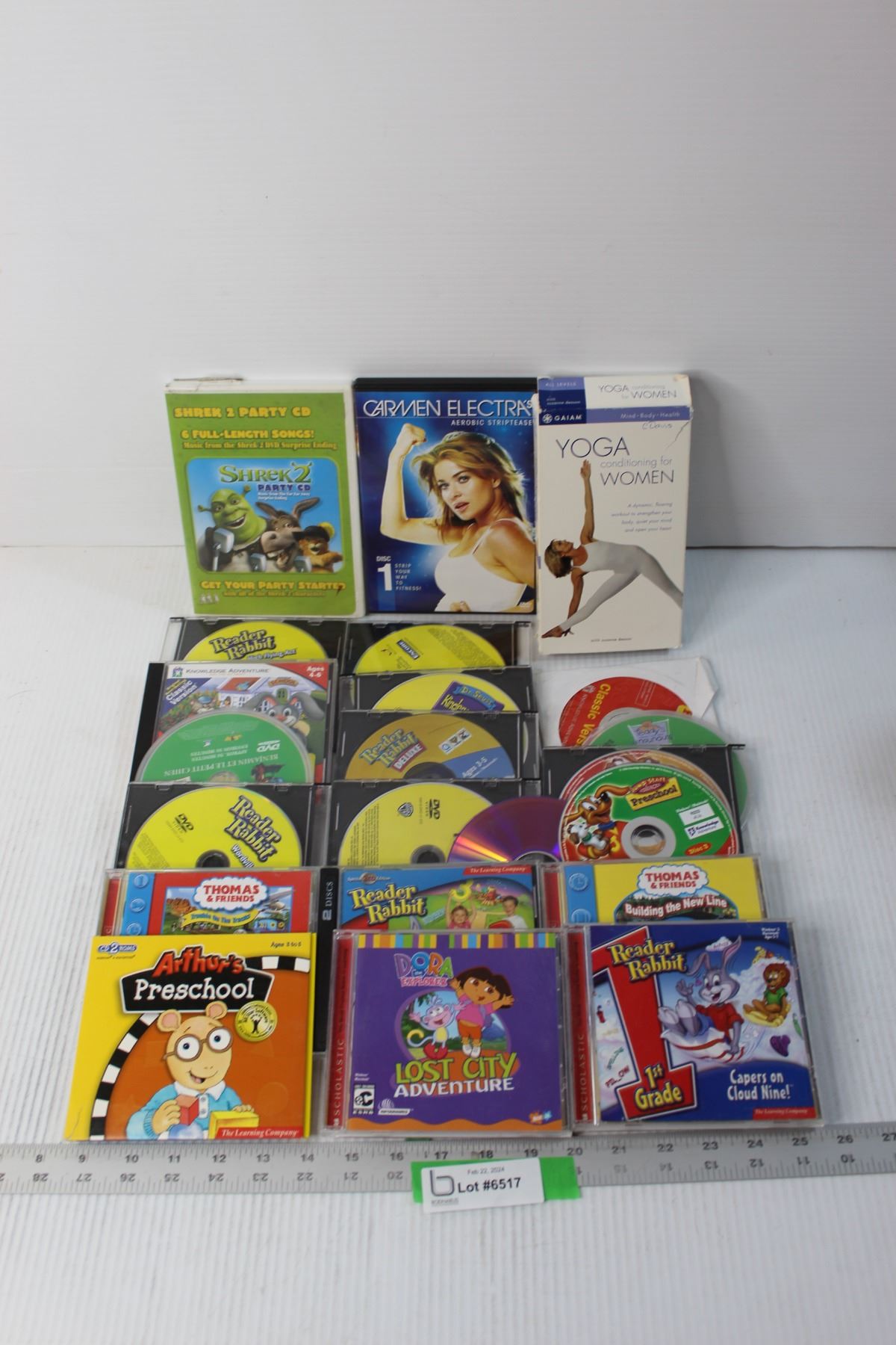 Assorted Kids CDs and Misc. - Bodnarus Auctioneering