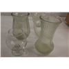Image 2 : (7) Vases, Wine Glass