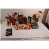 Image 1 : (7) VHS Tapes, Artificial Flowers, Misc.