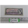Image 1 : 1954 Devil's Face Canadian $10 Bill