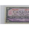 Image 2 : 1954 Devil's Face Canadian $10 Bill