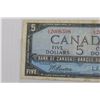 Image 2 : 1954 Canadian $5 Bill