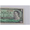 Image 3 : 1967 Centennial $1 Canadian Bill