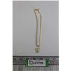 Image 1 : Rosita Gold Plated Chain 16" with Flower Pendant