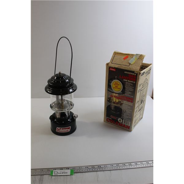 Coleman Adjustable Gas Lantern - 286A 01/91