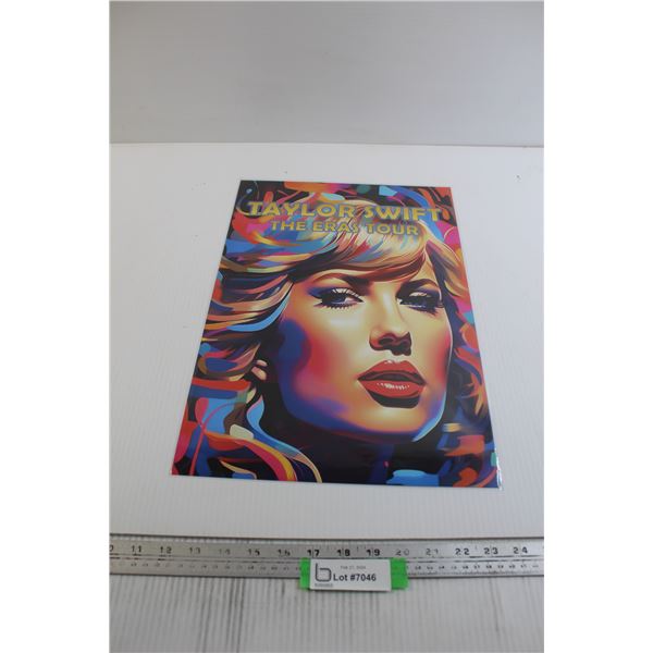 Taylor Swift Concert Poster - 11 3/4" x 17 3/4"