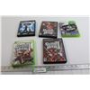 Image 1 : (3) PlayStation 2 Games - Guitar Hero, (2) Xbox 360 Games - Call of Duty Ghosts