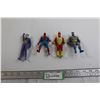 Image 1 : (4) 1980's Marvel/DC Figurines