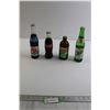 Image 1 : (4) Sealed Pop/Beer Bottles - RC, Coca-Cola, Diet 7Up, Bohemian
