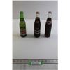 Image 1 : (3) Sealed Pop Bottles - Mountain Dew, Hires, Pepsi-Cola