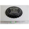 Image 1 : Jack Daniels Bottle Cap Decoration - 16 1/2"
