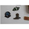 Image 3 : Cigar Box, Coins, Costume Jewelry, Pins